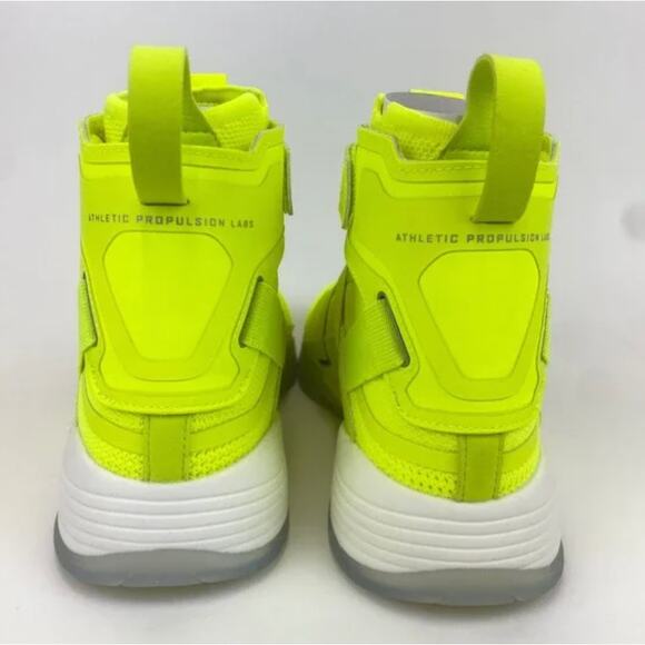 NEW APL Men's Superfuture Sneakers Yellow Energy Silver White Men's 10 - Picture 4 of 7